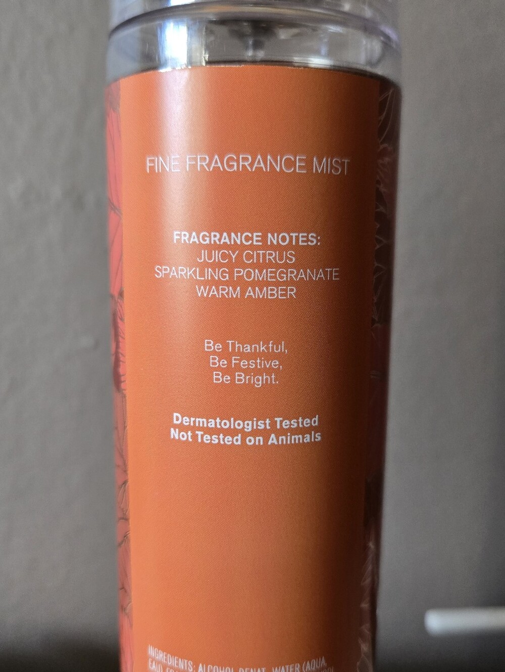 Bath & Body Works Golden Clementine & Amber - Picture 4 of 4